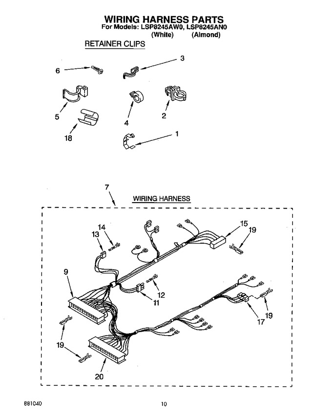 Diagram for LSP8245AN0
