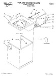 Diagram for 01 - Top And Cabinet Parts