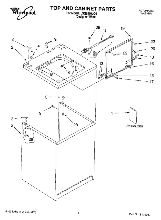 Diagram for LSQ8510LQ0