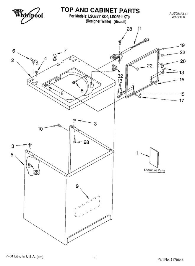 Diagram for LSQ8511KT0