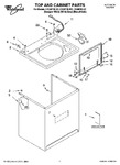 Diagram for 01 - Top And Cabinet Parts