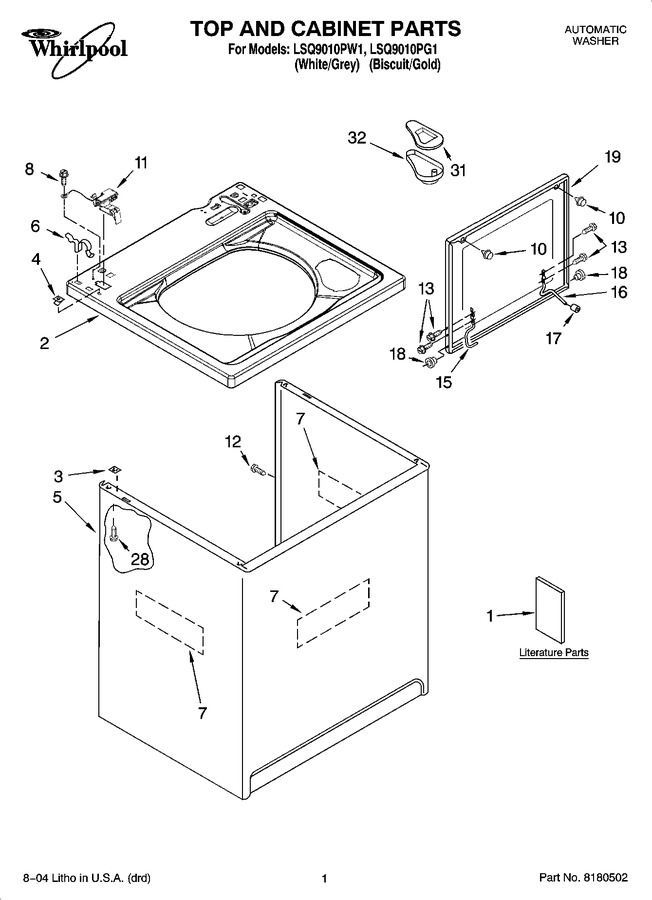 Diagram for LSQ9010PG1