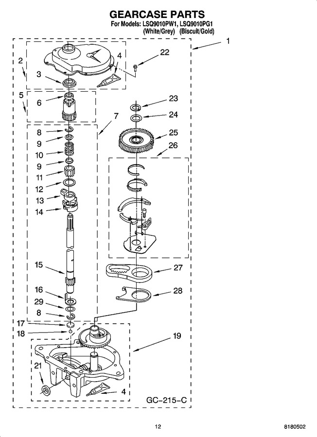 Diagram for LSQ9010PW1