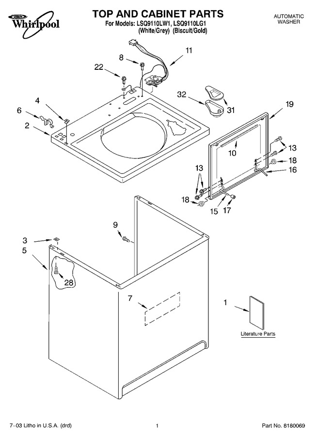 Diagram for LSQ9110LW1