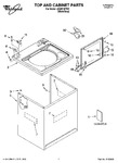 Diagram for 01 - Top And Cabinet Parts