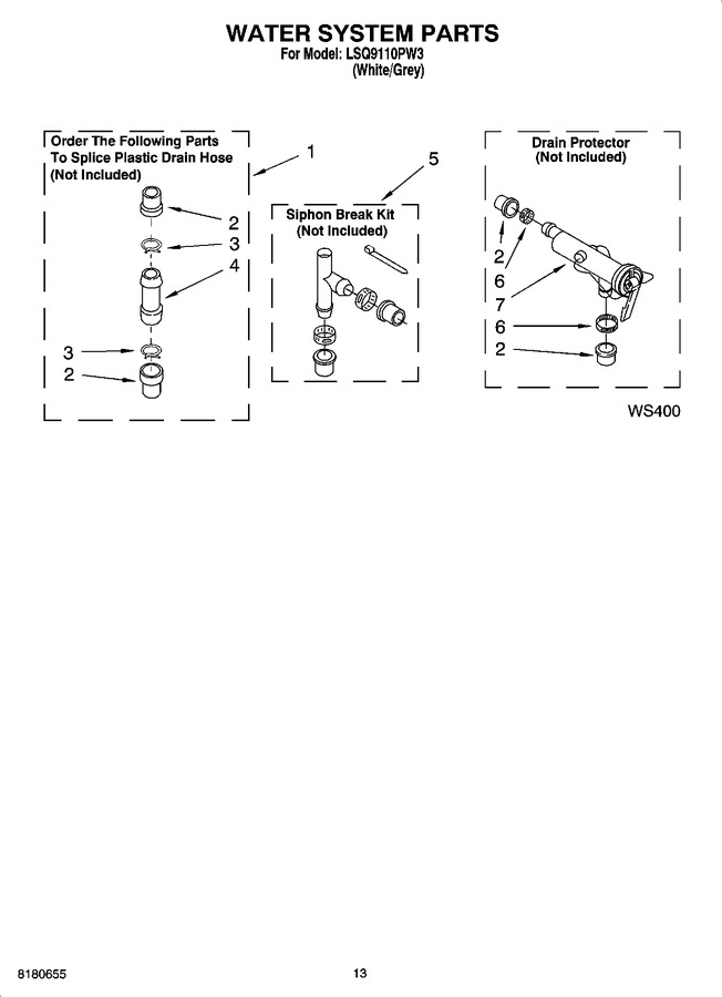 Diagram for LSQ9110PW3