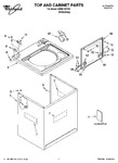 Diagram for 01 - Top And Cabinet Parts