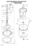 Diagram for 03 - Agitator, Basket And Tub