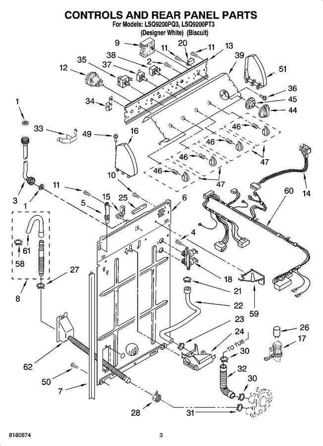 Diagram for LSQ9200PT3