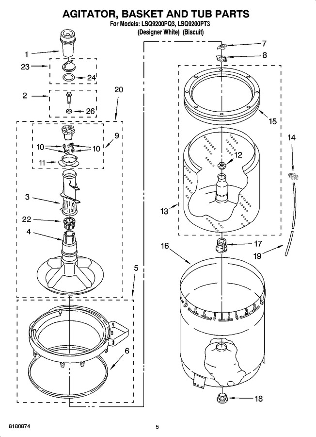 Diagram for LSQ9200PQ3
