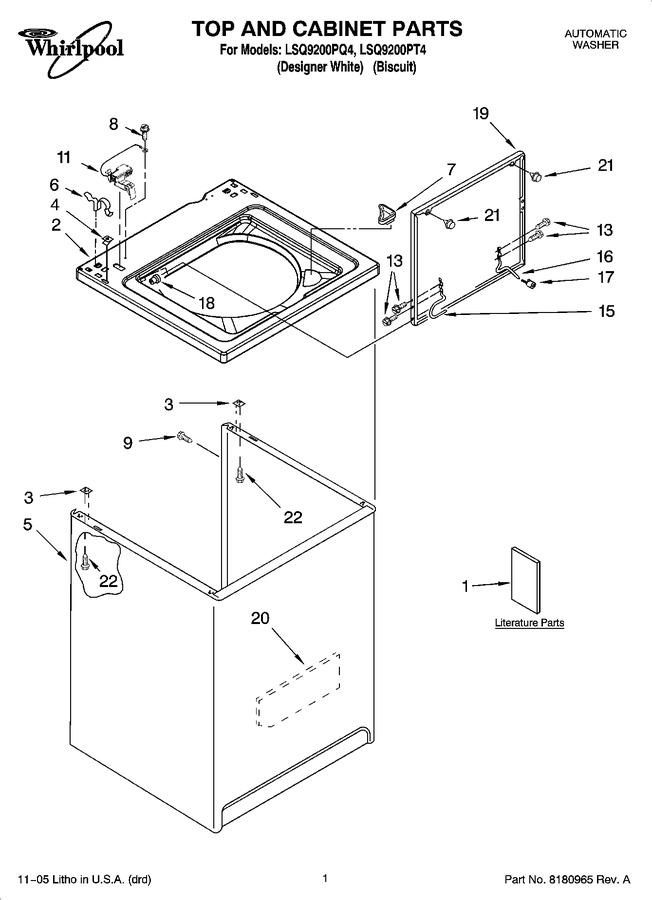 Diagram for LSQ9200PQ4