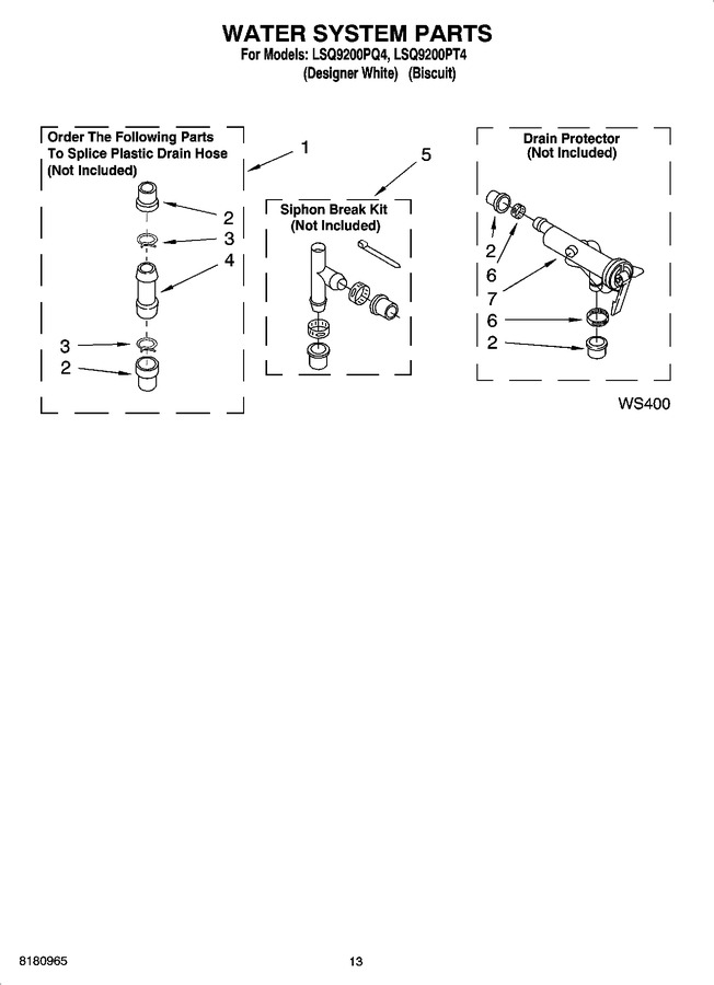 Diagram for LSQ9200PT4