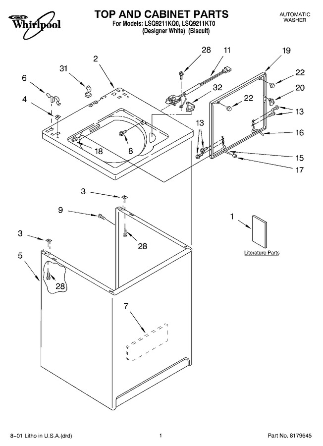 Diagram for LSQ9211KT0