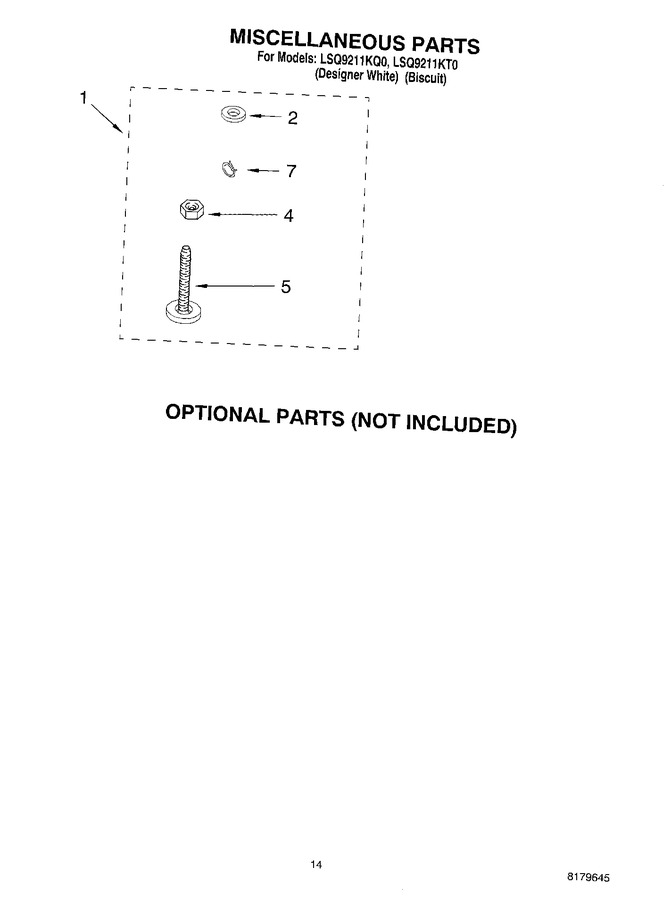 Diagram for LSQ9211KT0