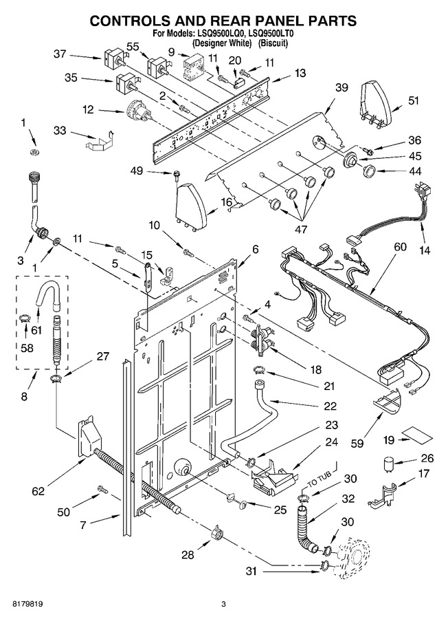 Diagram for LSQ9500LT0