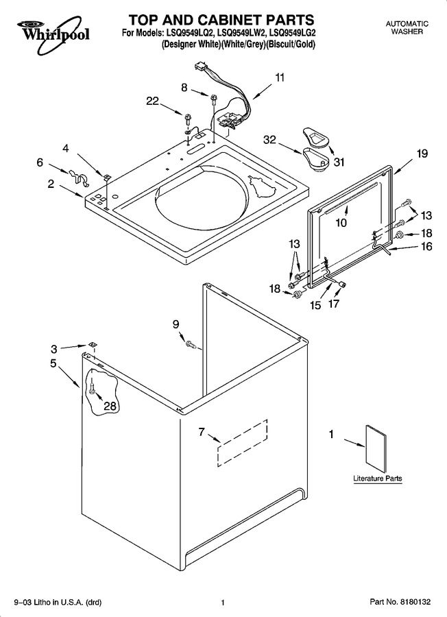 Diagram for LSQ9549LG2