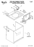 Diagram for 01 - Top And Cabinet Parts