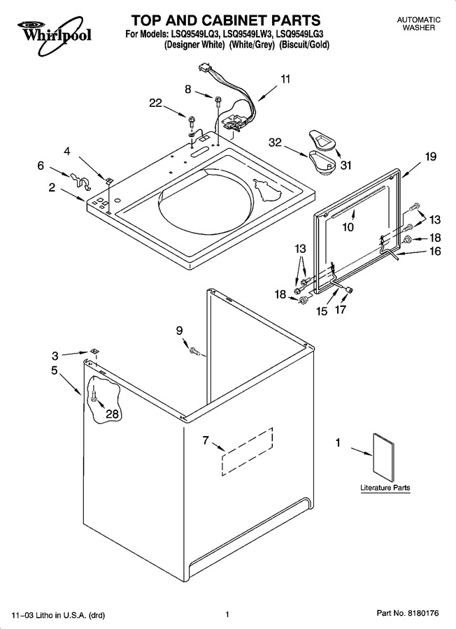 Diagram for LSQ9549LG3