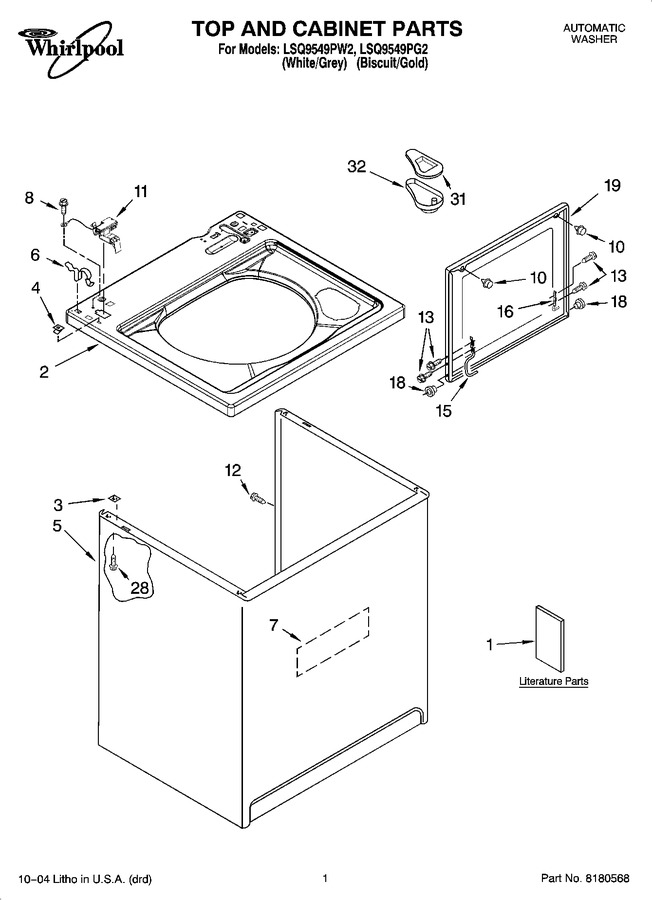 Diagram for LSQ9549PG2