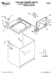 Diagram for 01 - Top And Cabinet Parts