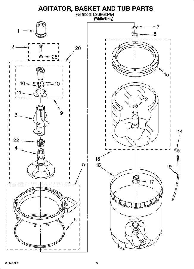 Diagram for LSQ9550PW4