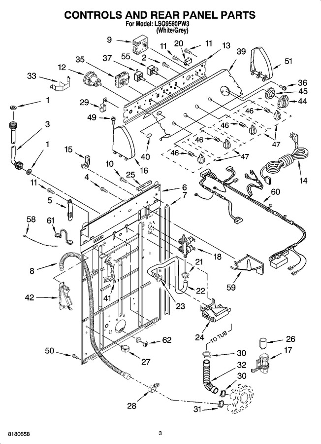 Diagram for LSQ9560PW3