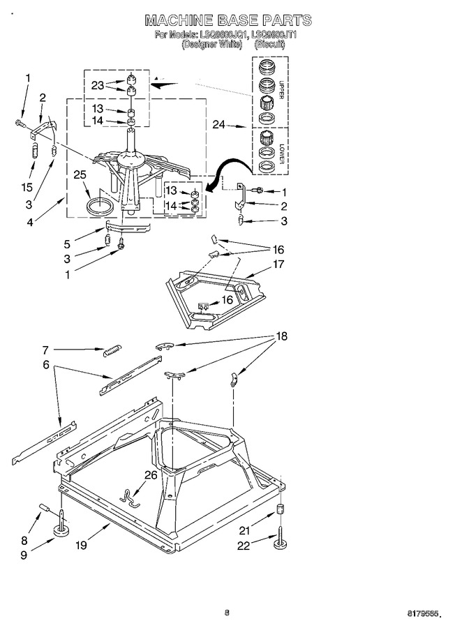 Diagram for LSQ9600JT1