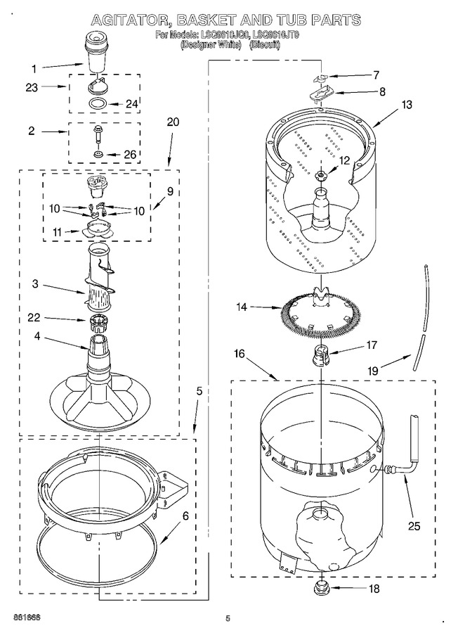 Diagram for LSQ9610JT0