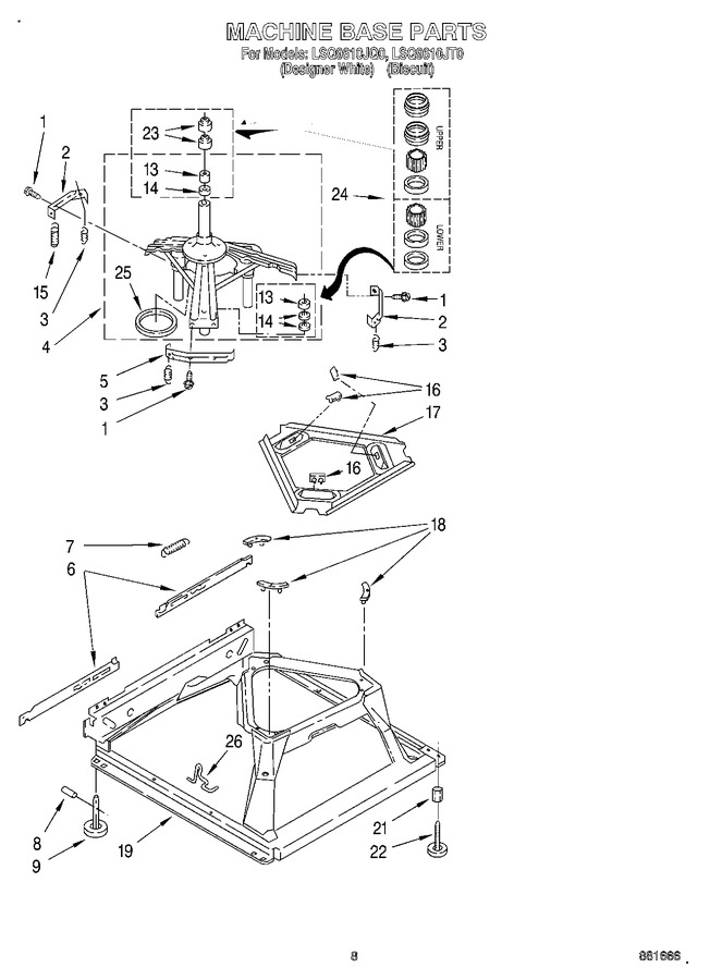 Diagram for LSQ9610JT0