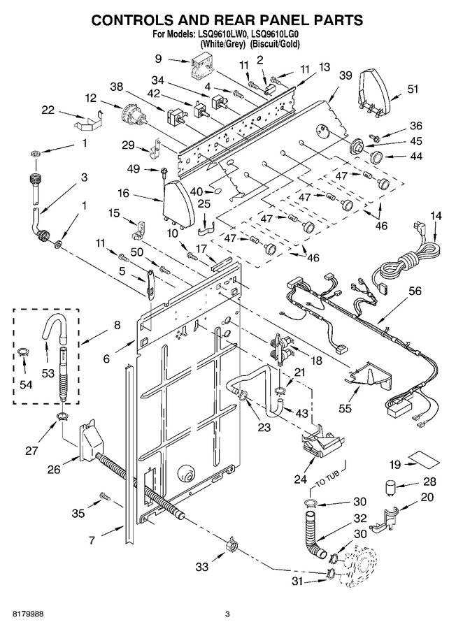 Diagram for LSQ9610LW0