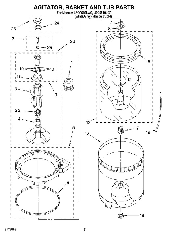 Diagram for LSQ9610LW0