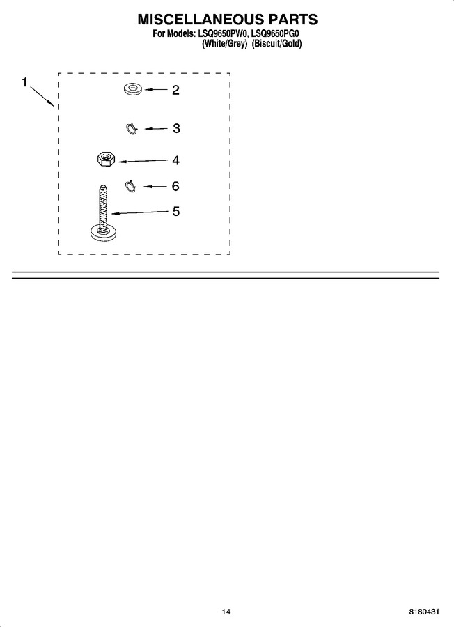 Diagram for LSQ9650PG0