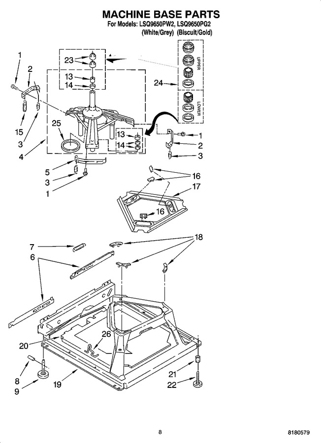 Diagram for LSQ9650PG2