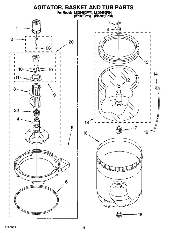 Diagram for LSQ9650PW4