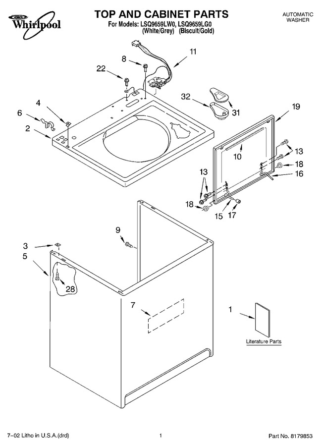 Diagram for LSQ9659LW0