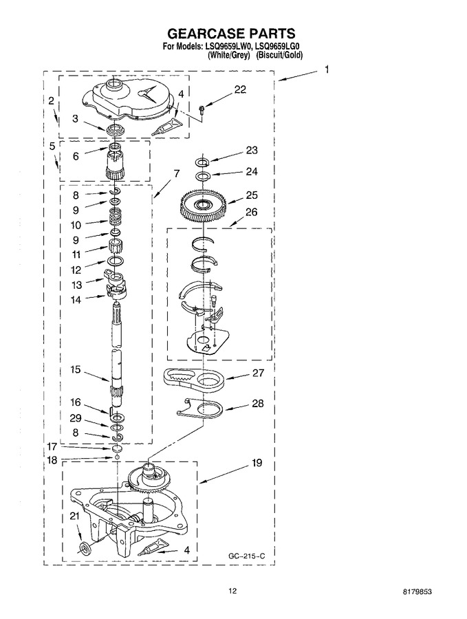 Diagram for LSQ9659LG0