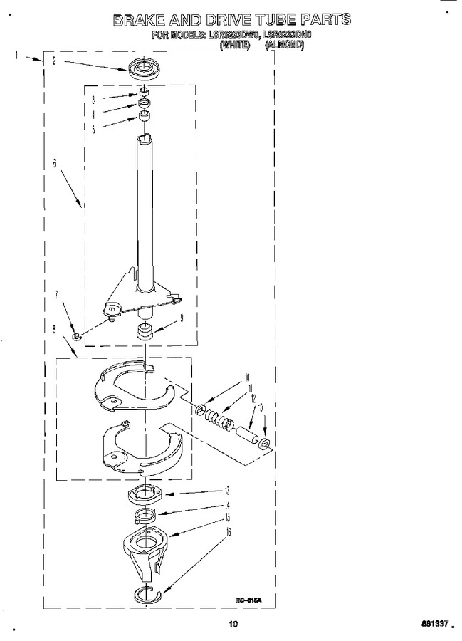 Diagram for LSR6233DW0