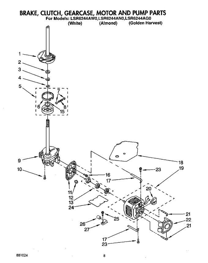 Diagram for LSR6244AW0