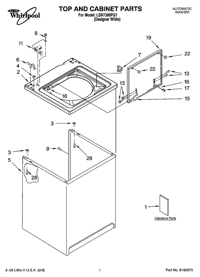 Diagram for LSR7300PQ1