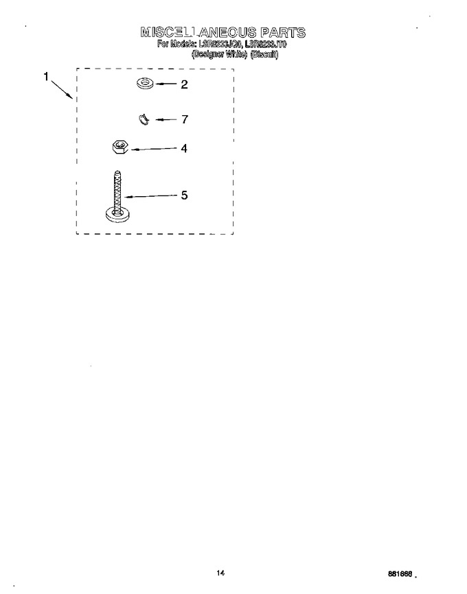Diagram for LSR8233JT0