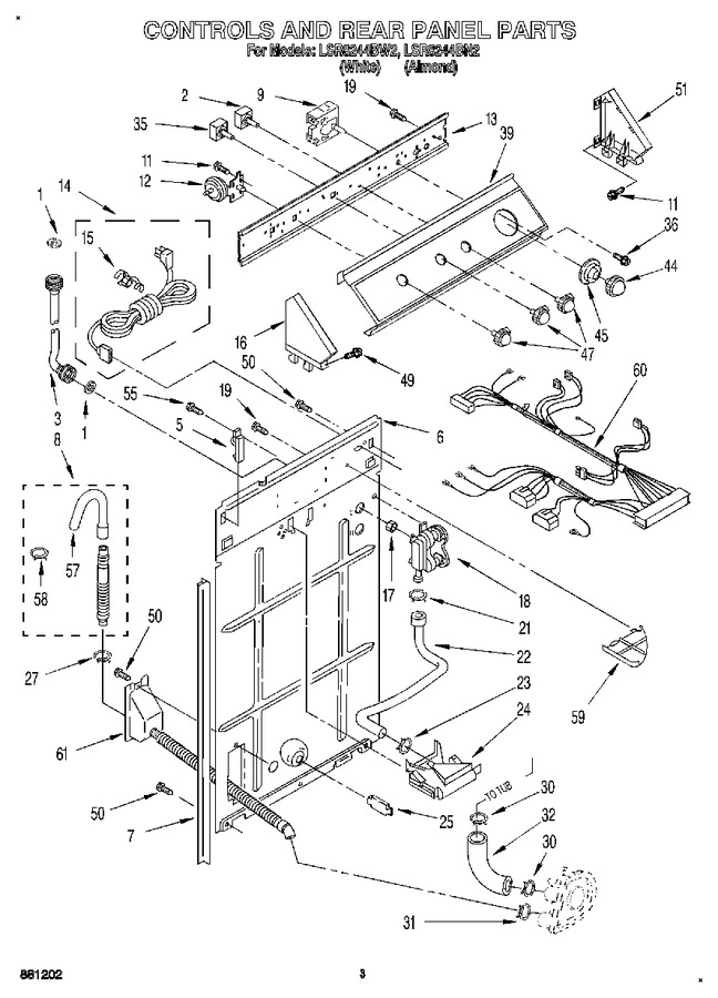 Diagram for LSR8244BW2