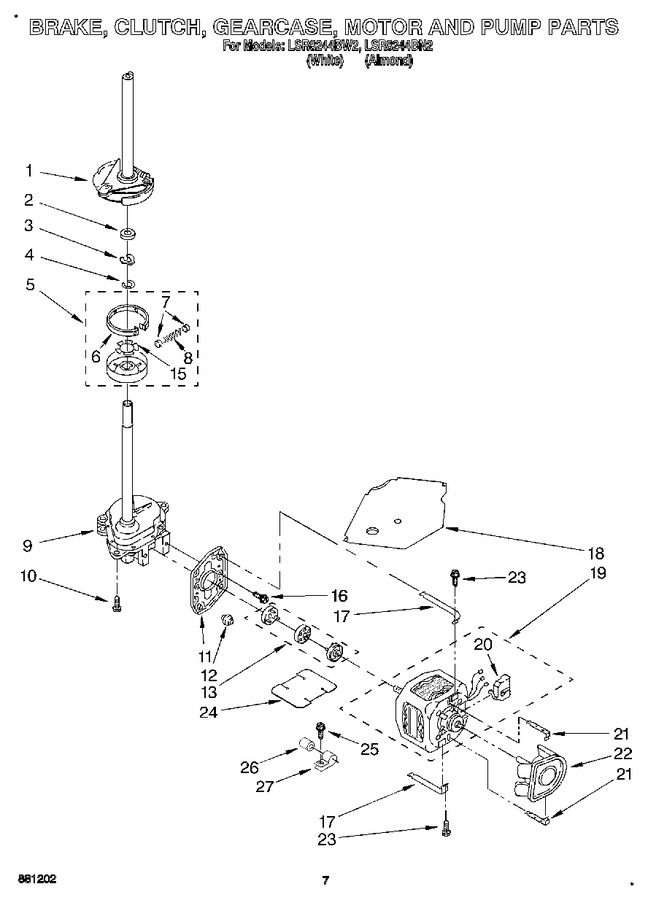 Diagram for LSR8244BW2