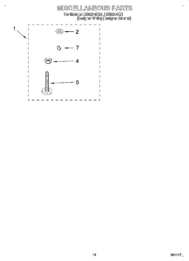 Diagram for LSR8244EZ1