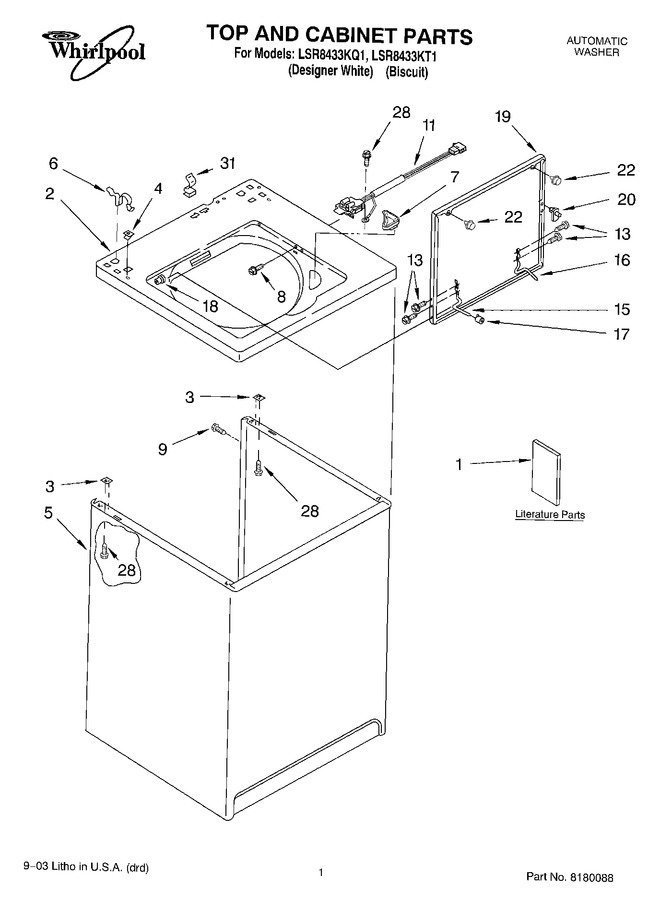 Diagram for LSR8433KQ1
