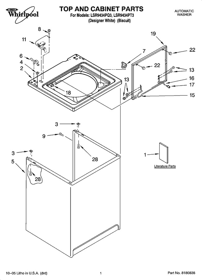 Diagram for LSR9434PT3