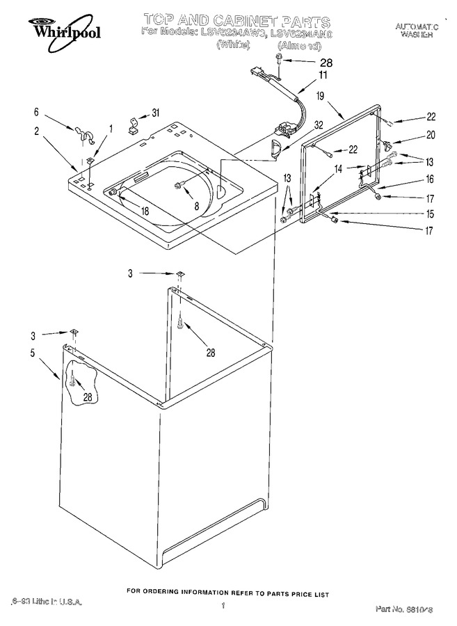 Diagram for LSV6234AW0