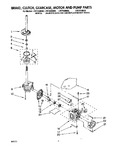 Diagram for 05 - Brake, Clutch, Gearcase, Motor & Pump