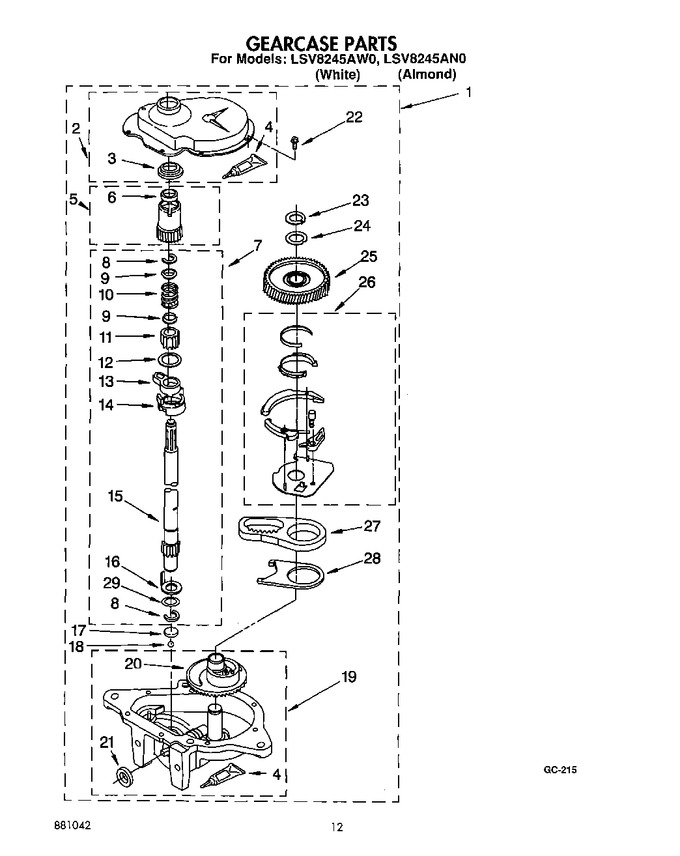 Diagram for LSV8245AW0