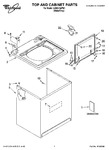 Diagram for 01 - Top And Cabinet Parts