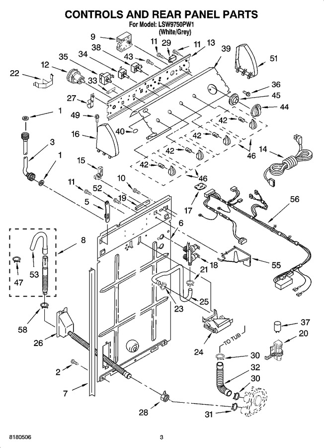 Diagram for LSW9750PW1